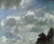 John Constable Study of clouds at Hampstead Sweden oil painting artist